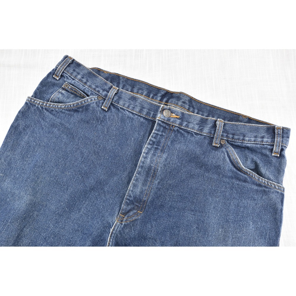 Wrangler Five Star Premium Denim Jeans Mens 40x32 Blue Straight Leg Regular Fit